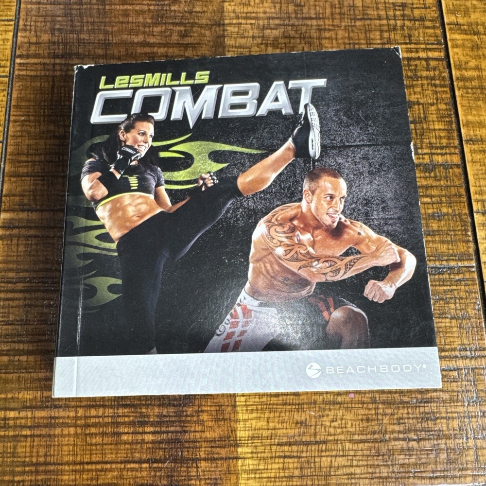 Beachbody LES MILLS COMBAT 6-Disc DVD Workout Set Kickboxing MMA Training